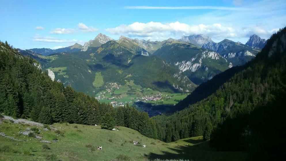 Apartamento Les Sapins Blancs Vacheresse Exterior foto