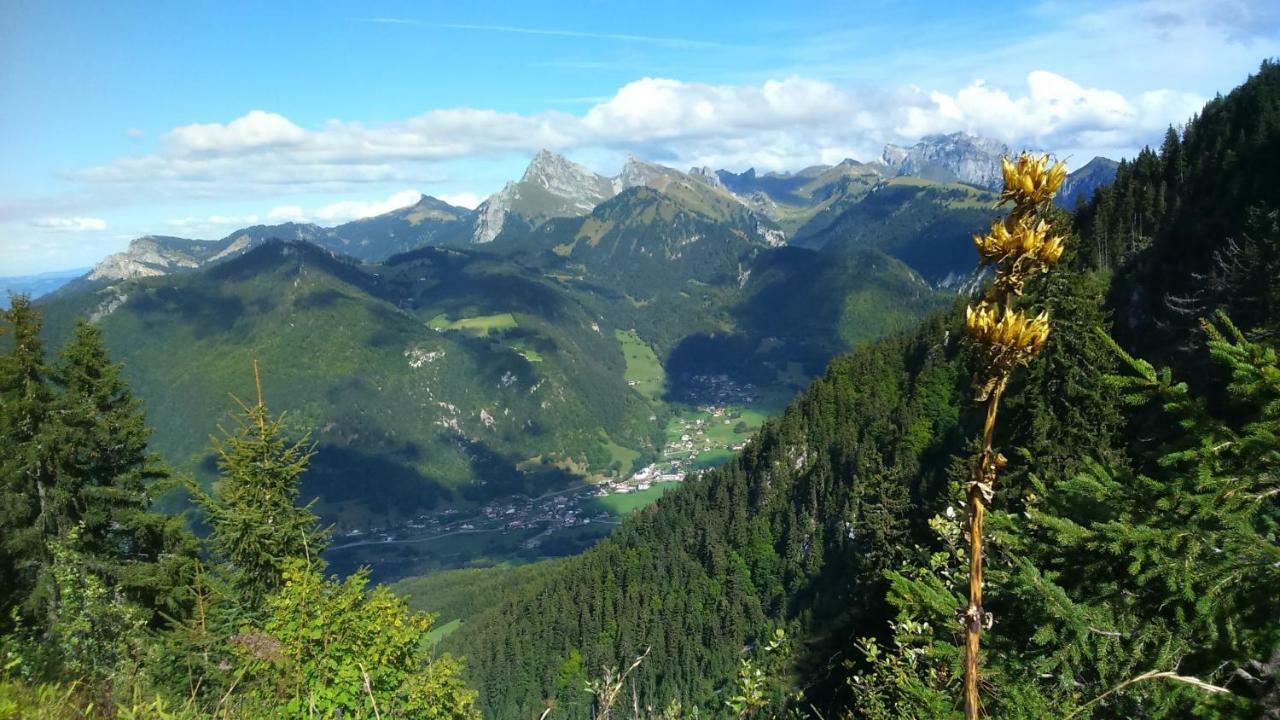 Apartamento Les Sapins Blancs Vacheresse Exterior foto